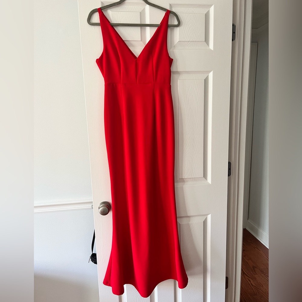 Lulus Melora Red Sleeveless Maxi Dress